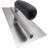 MAURERFREUND - Professional smoothing trowel, extra long aluminium support, non-slip