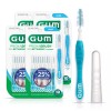 GUM Proxabrush Go Betweens Wide Interdental Cleaners 10 Count for