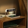 4-in-1 Multifunction Mobile Wireless Charger with Colorful Night Lights, Bluetooth