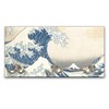 RNK Shops Great Wave Off Kanagawa Wall Mounted Coat Rack