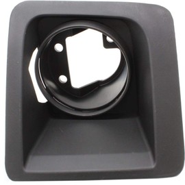 KarParts360 For GMC Sierra 1500 Fog Light Cover 2014 2015 Driver Side | Bezel | Textured Black | CAPA Certified | GM1038169 | 22902334