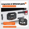 KUAFU Spare Tire Delete License Plate Bracket Compatible with 2007-2018