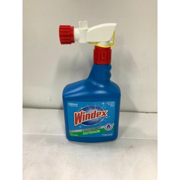 Windex Outdoor Glass & Patio Cleaner, 32 Fl. Oz., Connects