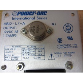 Power One HB12-1.7-A Power Supply T61488