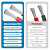 8 Gauge Silicone Wire (2 PCS) 30 FT Red +