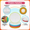 Kids Porcelain Plates with Anti-Slip Silicone Sleeves | Microwave &