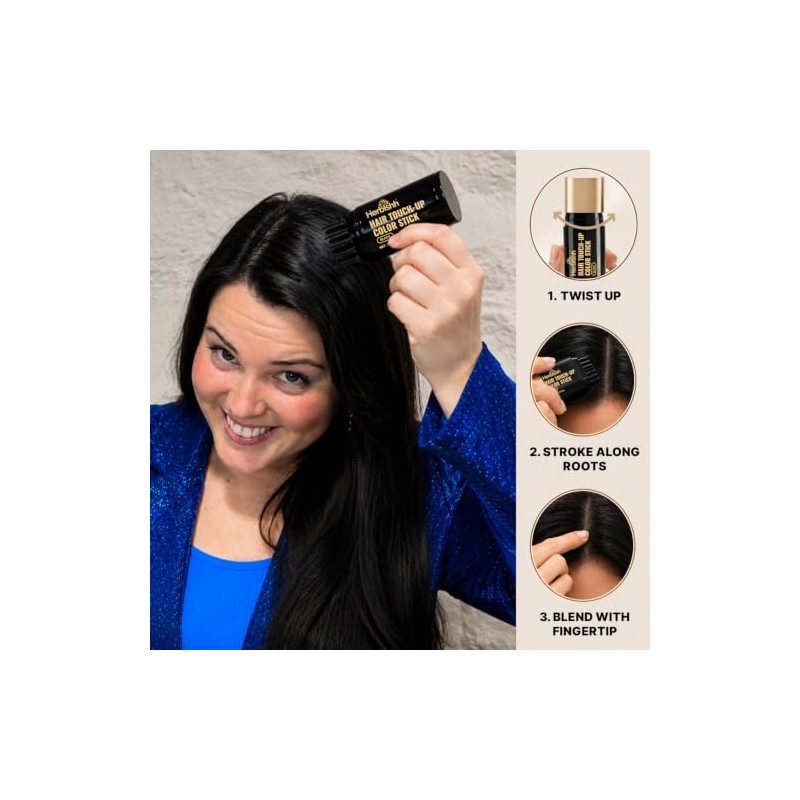 Herbishh Barra de tinte de cabello con peine integrado (0.53