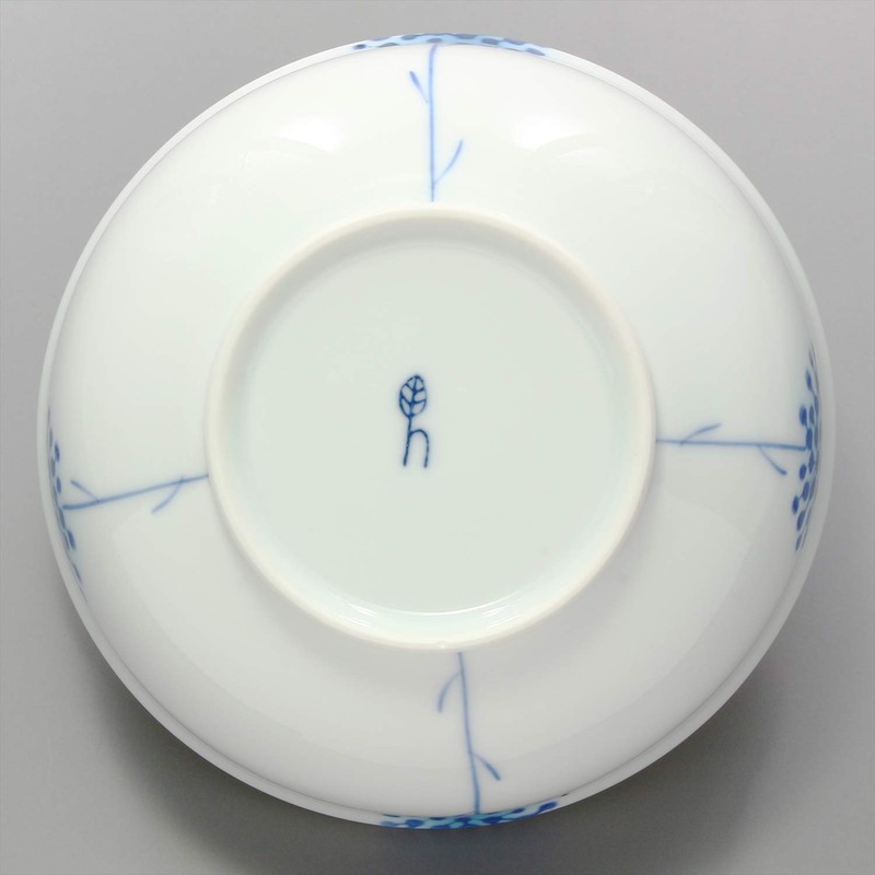 Hama Pottery Flower Kodachi Light Rice Bowl 05-16 16cm