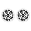 Rockville (4) Rockville RKL65MBW 6.5" 700w Marine Boat Speakers w/LED+Black/Wh