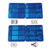 Finger Angel 20 Pcs Different Design Nail Art Stamping Plates