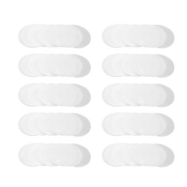 200Pcs Transparent Badge Film Protective Clear PVC Multi Purpose Badge Button Film for Craft DIY Protection 37MM