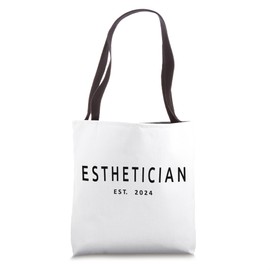 Esthetician Est. 2024, Skin Care Specialist Graduation Tote Bag