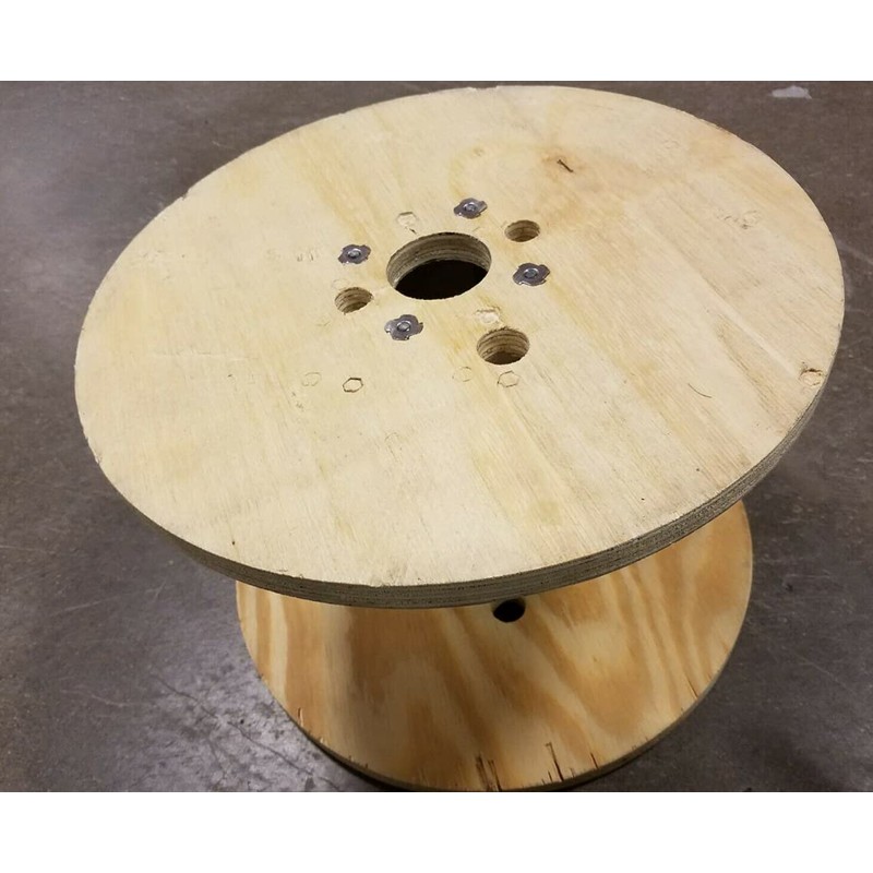 For 15 1/2 X 10 1/2 inch wood cable reel