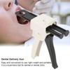 Dental 1:1/2:1 Cartridge Silicone Rubber Mixing Dispenser Delivery Impression Gun