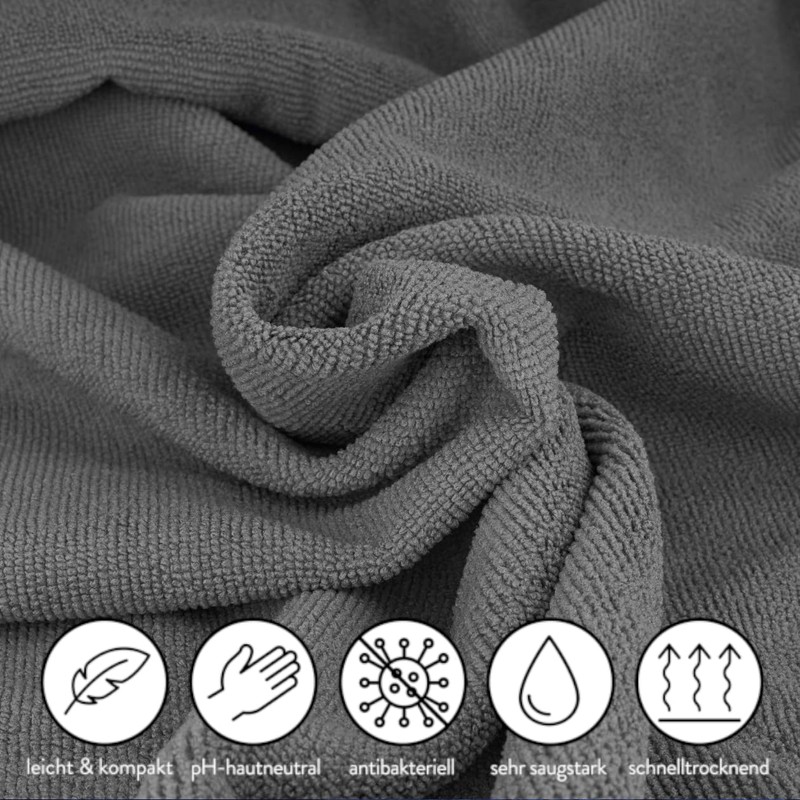 Microfibre Fitness Towel, with Terry Cloth Structure | Sports Towel