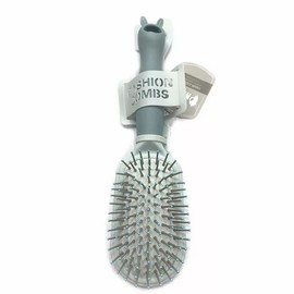 Spatlus Detangler Brush for Thick Curly Hair Massaging Scalp with Soft Nylon Bristle Styling & Detangling Hairbrush for Women Men Kids Paddle Hair Brush Comb Set Hair Brushes (Blue, Set of 1)