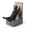 HIDE & SCRATCH 26" L Shaped Cat Scratcher Box and