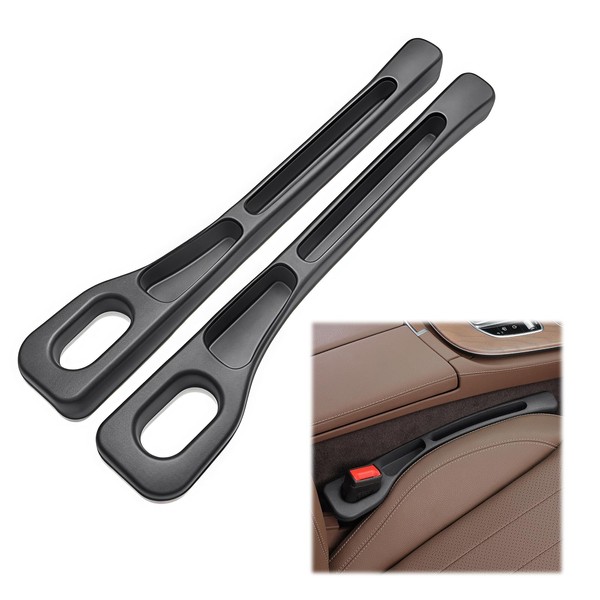 Daryunk 2pcs General Car Seat Gap Filler with Phone Holder,