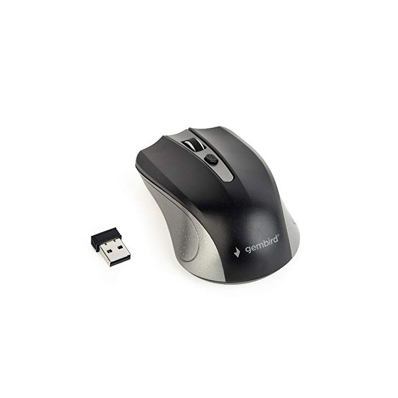 Mouse USB Optical WRL Grey/Black MUSW-4B-04-GB Gembird