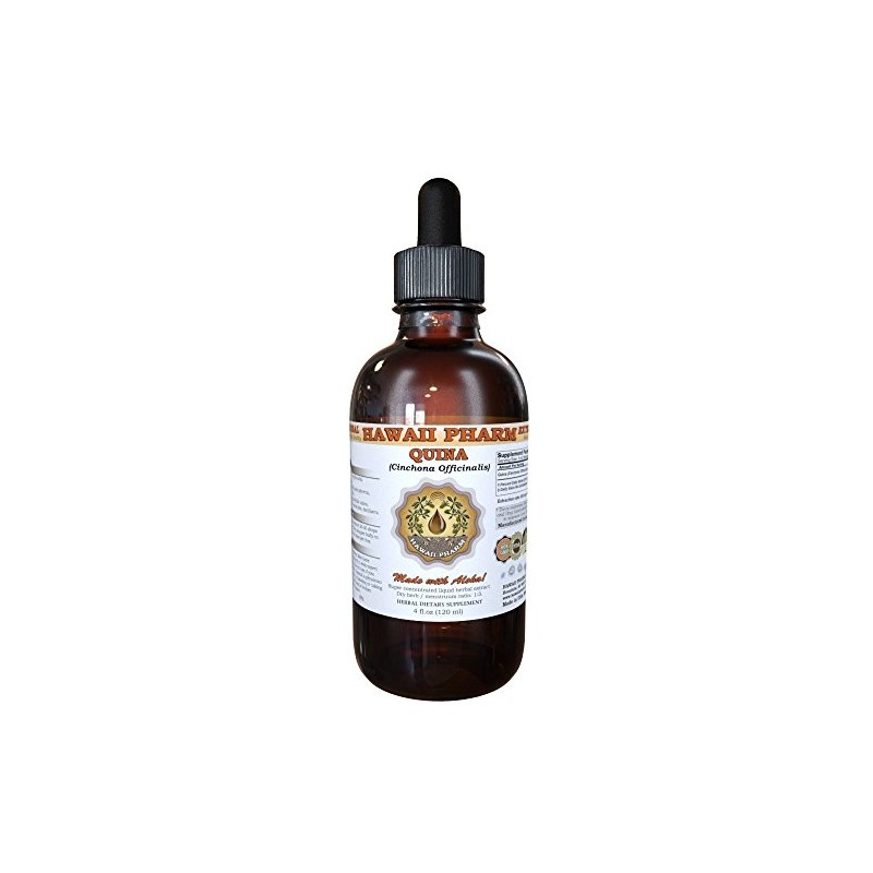 HawaiiPharm Quina Liquid Extract, Quina (Cinchona officinalis) Tincture, Herbal Supplement,
