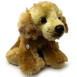Cockerpoo Cuddly Toy Doodle Dog Golden Retriever Plush Cuddly Dog Dinky - Cuddly Toys *biz