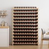 SogesHome Wine Rack Wood Storage Rack Stand, 120 Bottles Holder,