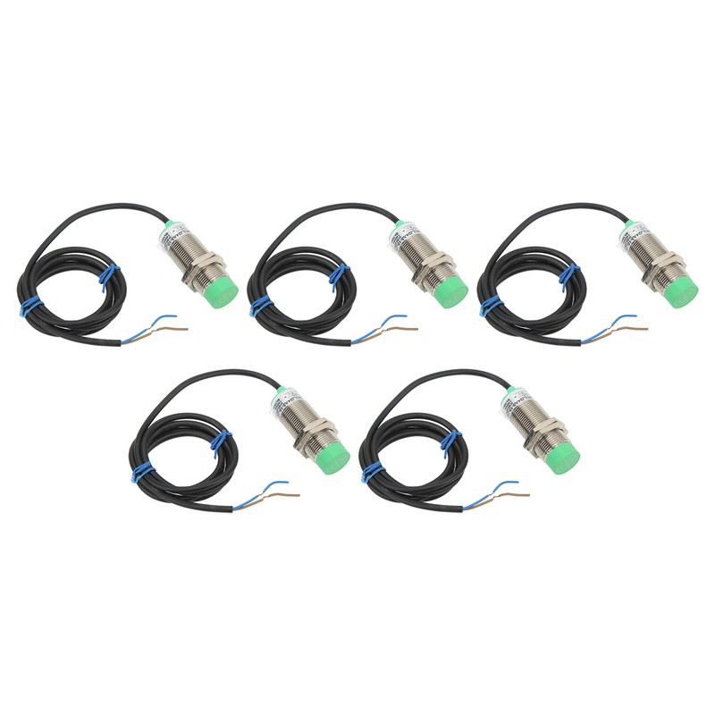 5 Pcs Proximity Sensor 2 Wire Normally Open 10mm Detecting