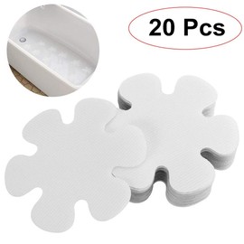 YOYIMONO Anti-slip Tape Bathtub Anti-Slip Seal Transparent Anti-Slip Mat for Bathtubs Floors Stairs Babies Children Elderly People Fall Prevention Waterproof PEVA Material (20, Flower Shape)