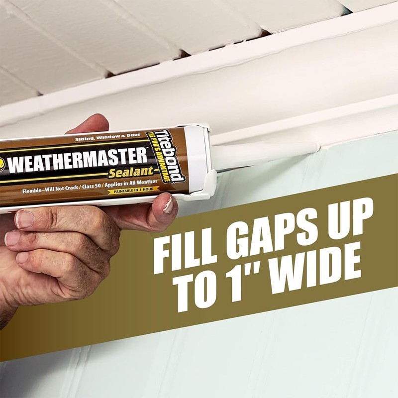 Titebond WeatherMaster Sealant 45501 9.5 Oz. Cartridge - Off White