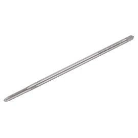 sourcing map Thread Milling Taps, 4-40 UNC High Speed Steel 6542 (HSS6542) 3 Straight Flutes Machine Screw Thread Threading Tap, 4" Length (Extra Long）