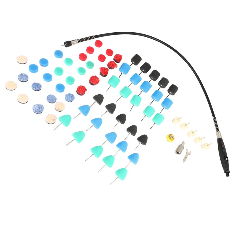 Polishing Pad Car Detailing Drill Polish Pads Sponge Flexible Shaft