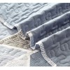 SLPR Heather Quilted Throw Blanket - 50" x 60" |