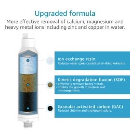 AQUA CREST (1) Inline Water Filter with 1 Hose Protector,for Car Washing, Yard Cleaning