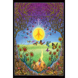 Studio B Back to the Garden of Peace - by Mike Dubois - Laminated Poster - 24.5" x 36.5"