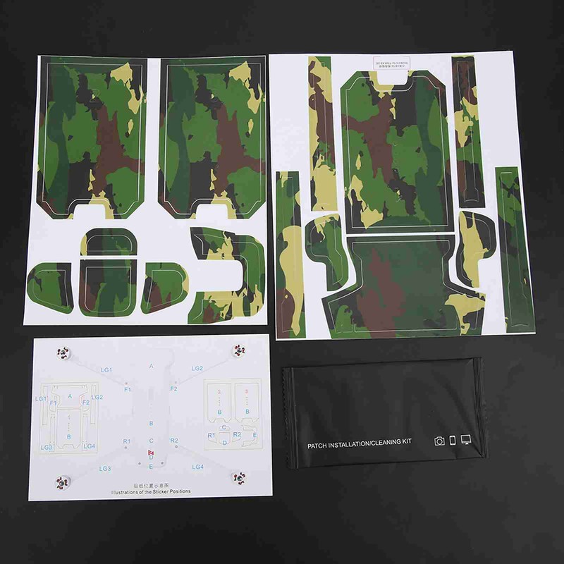 RC Drone Accessories Waterproof Removable PVC Sticker Protector for XIAOMI