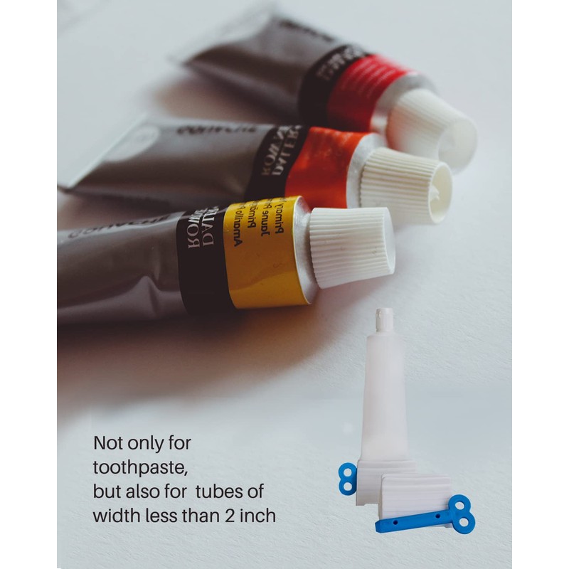 MoHern Toothpaste Squeezer, 4 Pcs Toothpaste Tube Squeezers, Multi-Purpose Toothpaste