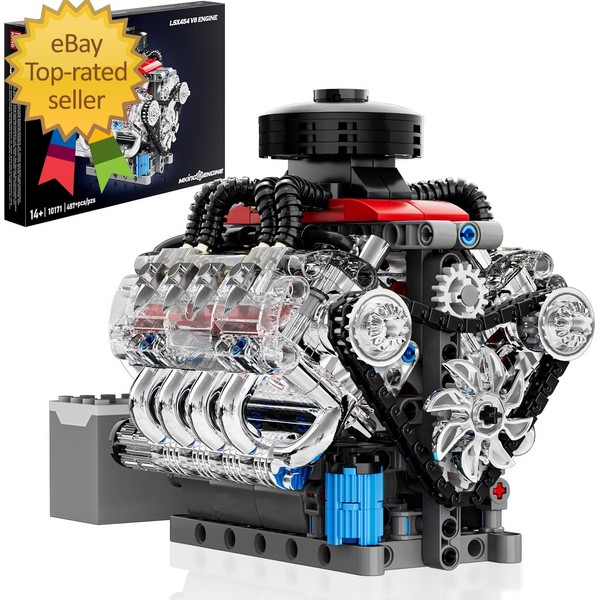 Mini V8 Engine Kits That Runs, Build Your Own Visible