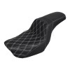 Unbranded 2-Up Driver Rear Seat Cushion Fit for Harley Dyna
