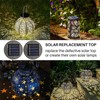 Solar Garden Lights, Solar Lantern Light Replacement Top with LED