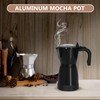 SHANGSKY Coffee Pot Electric Moka Pot 6 Cup, Espresso Coffee