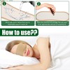 2 Pcs Castor Oil Pack Wrap for Eyes, Castor Oil