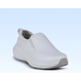Zapato Clínico Antideslizante Para Caballero Charly Palium Work Service 1087239 Blanco
