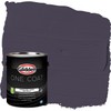 Glidden One Coat 1 gal. Blackberry/Purple Flat Interior Paint with