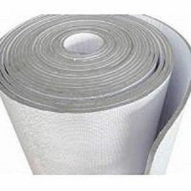 NASATEK Foam Core Reflective Insulation Garage Door White Foil 24Inch x 9ft Roll