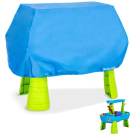 GoSports Funda universal para mesa de agua para niños, anti-UV, impermeable, se adapta hasta 41 x 25 x 34 pulgadas, solo funda, color azul