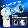 VvLons Portable Handheld Turbo Fan, 100 Gear Wind, 3-IN-1 Foldable
