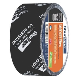 Shurtape LS 300 HVAC Line Set de cinta adhesiva, 55 m de largo x 48 mm de ancho, color negro (paquete de 1)