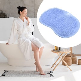VOCOSTE Foot Bath Foot Massager Washer Shower Foot Suction Cup 30x22.5cm Blue