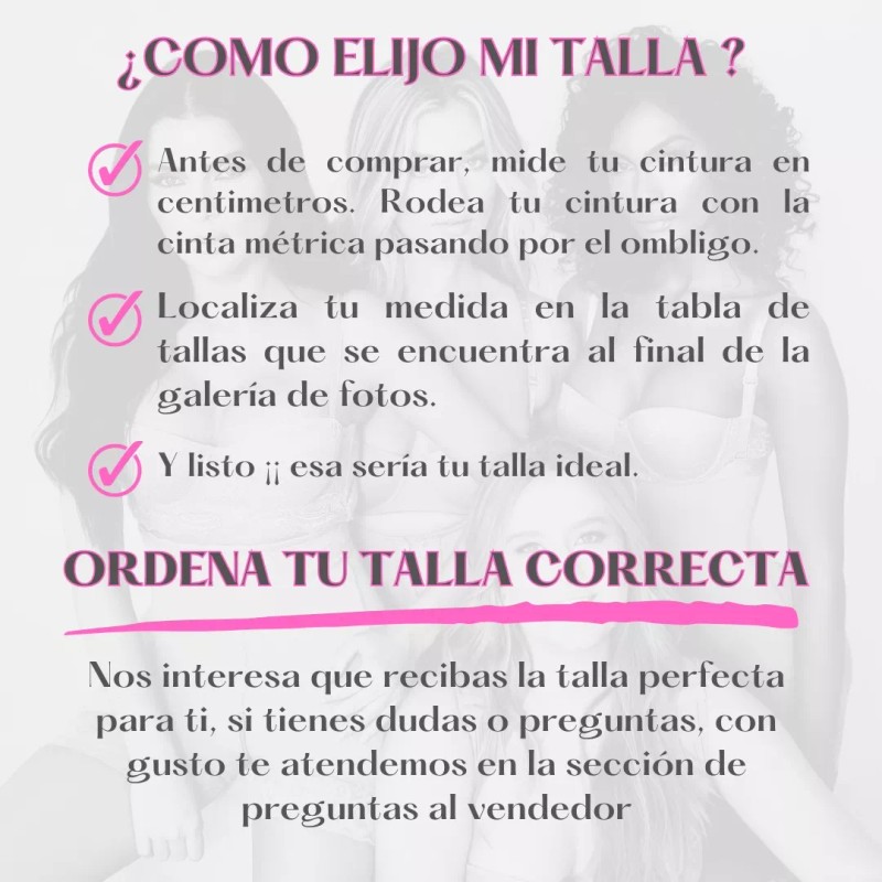 Ann Chery Faja Colombiana Ann Chery Marilyn 5173 Chaleco Cinturilla