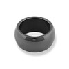 Nostrand 10mm Hematite Gemstone Plain Band Ring (6)